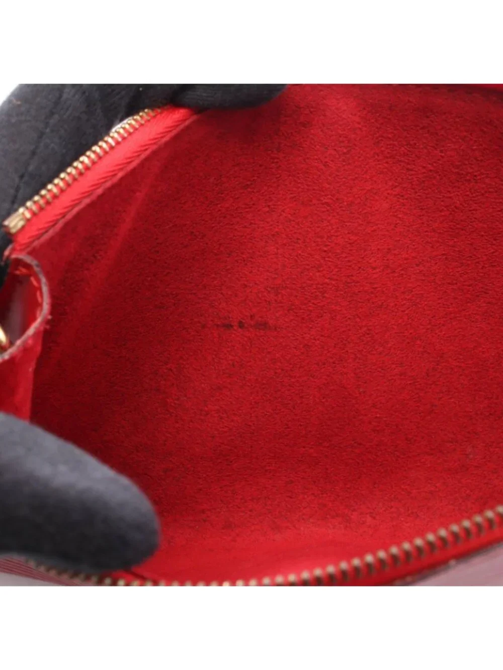 Louis Vuitton Handbag Pochette Accessoires Castilian Red Leather